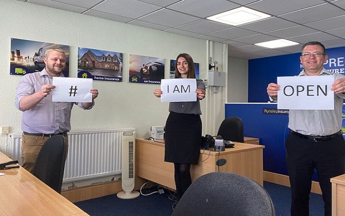 We are delighted to join The Sentinel newspaper's #IAmOpen campaign